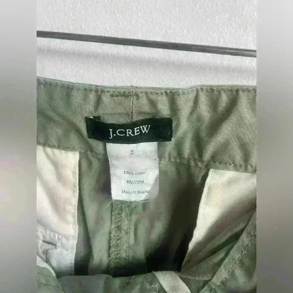 J. Crew Mini Cargo Utility  Hiking Skirt Pockets 100% Cotton Womans Size 2 - Picture 3 of 3